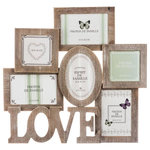 ATMOSPHERA Pêle-Mêle Bois 6 Photos  Campagne  42cm Naturel