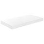 Voir la diapositive 4 : VIDAXL Etagere murale flottante 4 pcs Blanc brillant 50x23x3,8 cm MDF