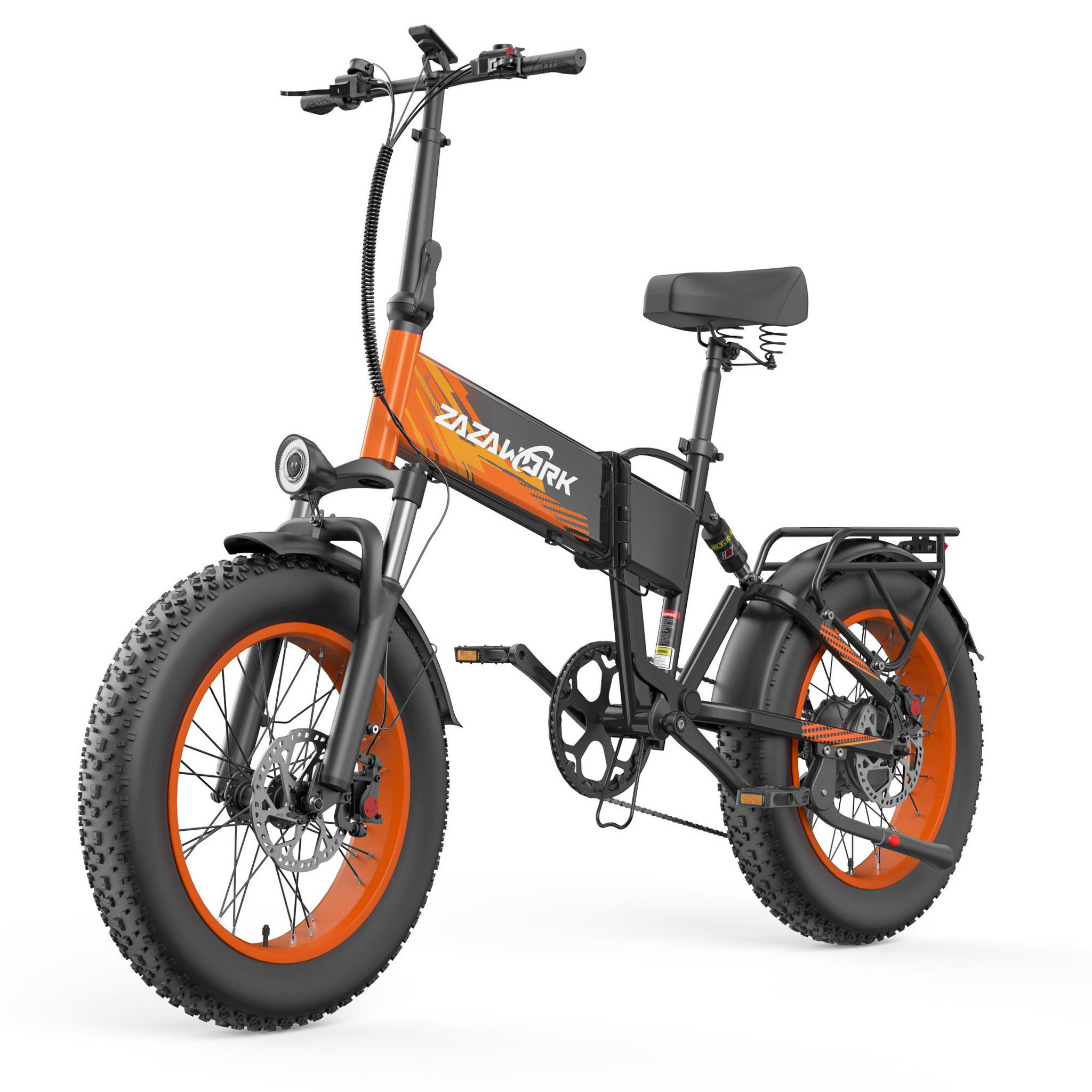 Voir la diapositive 5 : ZAZAWORK Vélo électrique pliable ZAZAWORK CF1000
