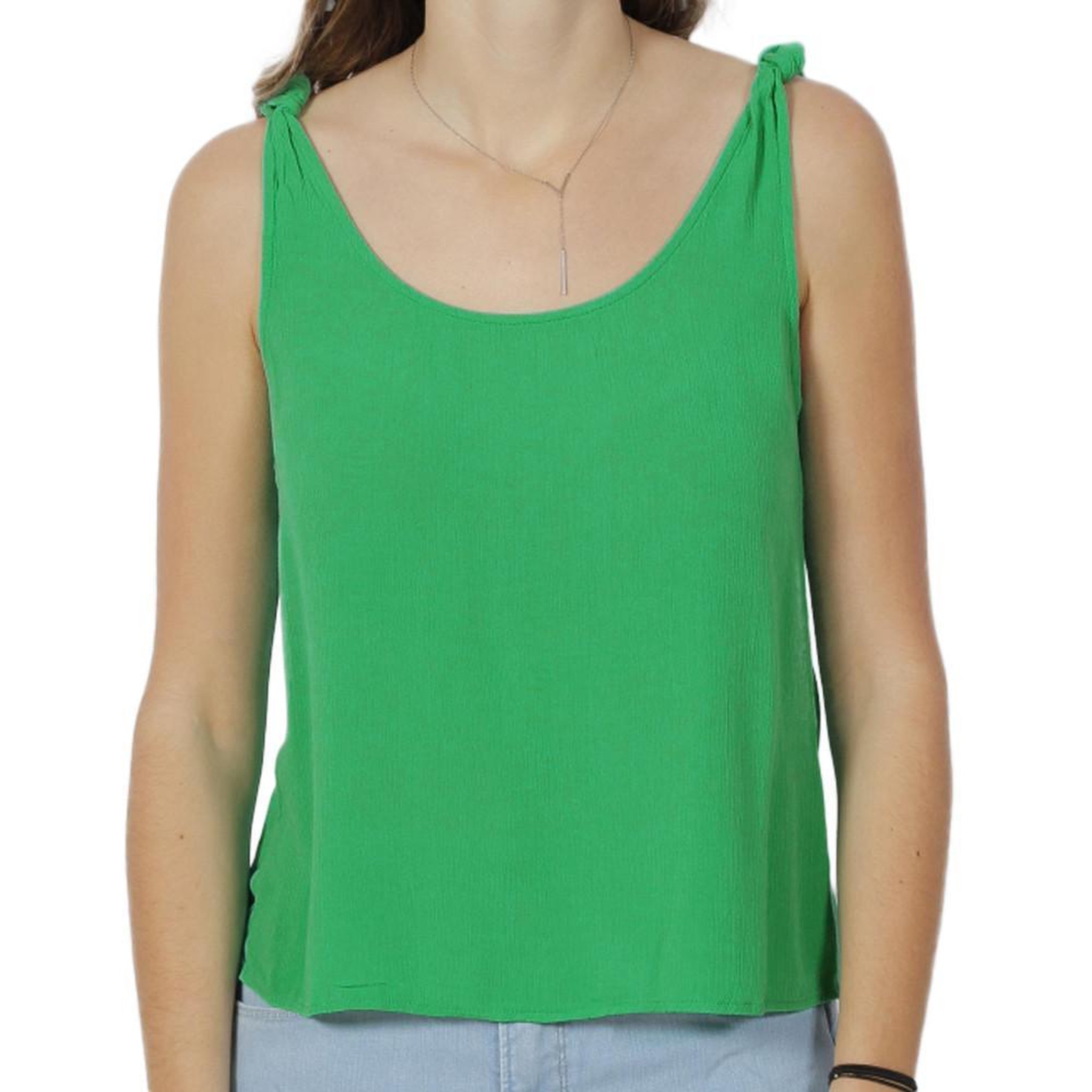 Vero Moda Débardeur  à Motifs Femme Vero Moda Menny Singlet. Coloris disponibles : Vert
