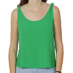 Vero Moda Débardeur  à  otifs Femme Vero  oda  enny Singlet. Coloris disponibles : Vert