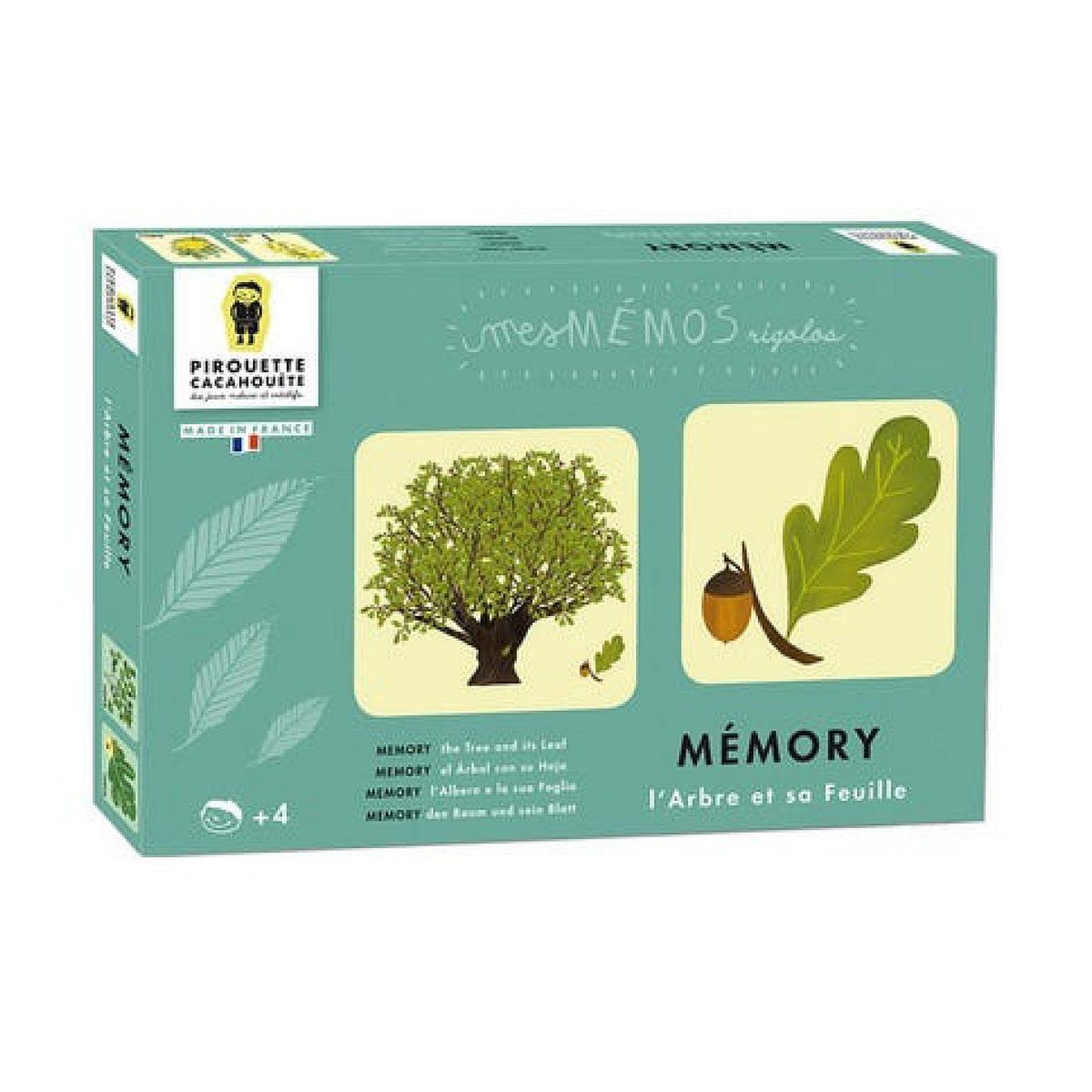 PIROUETTE CACAHOUETE Memory - l'arbre et sa feuille