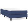 Voir la diapositive 2 : VIDAXL Sommier a lattes de lit avec matelas Bleu 80x200 cm Tissu