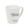 Voir la diapositive 3 : Paris Prix Lot de 6 Mugs en Porcelaine  Brooklyn  30cl Blanc