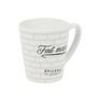 Voir la diapositive 3 : Paris Prix Lot de 6 Mugs en Porcelaine  Brooklyn  30cl Blanc