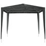 Voir la diapositive 4 : VIDAXL Tente de reception professionnelle 2,5x2,5 m Anthracite 90 g/m^2
