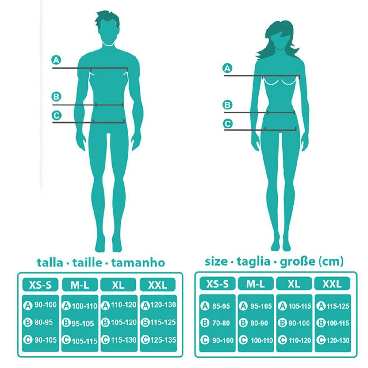 ATOSA Déguisement poupon voudou - homme - XL