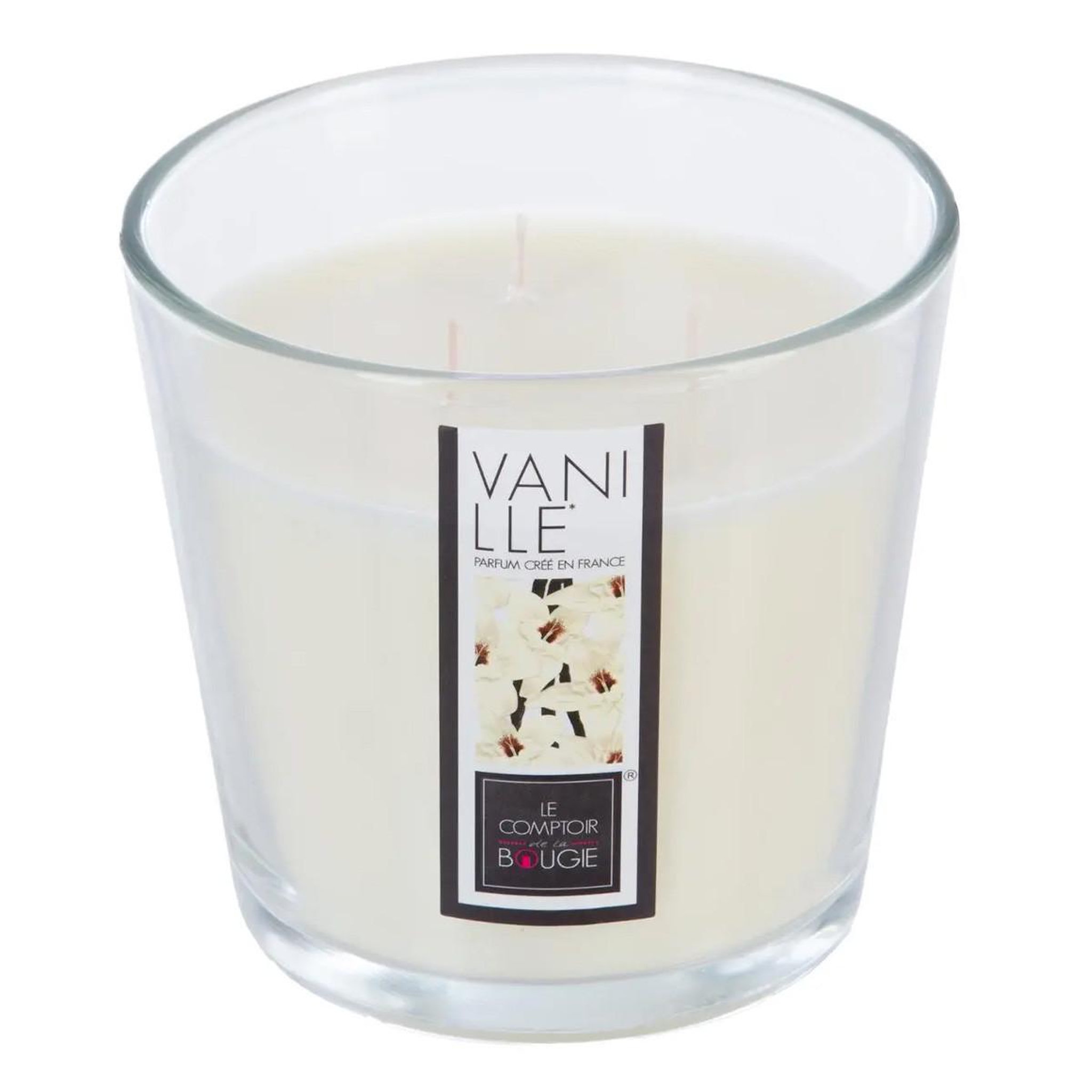 COMPTOIR DE LA BOUGIE Bougie parfumée  nina  500g vanille