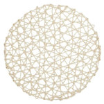 Paris Prix Set de Table Design  Ajouré  38cm Beige