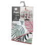 Voir la diapositive 2 : Paris Prix Nappe Antitache Ronde  Beauty Jungle  180cm Blanc & Rose