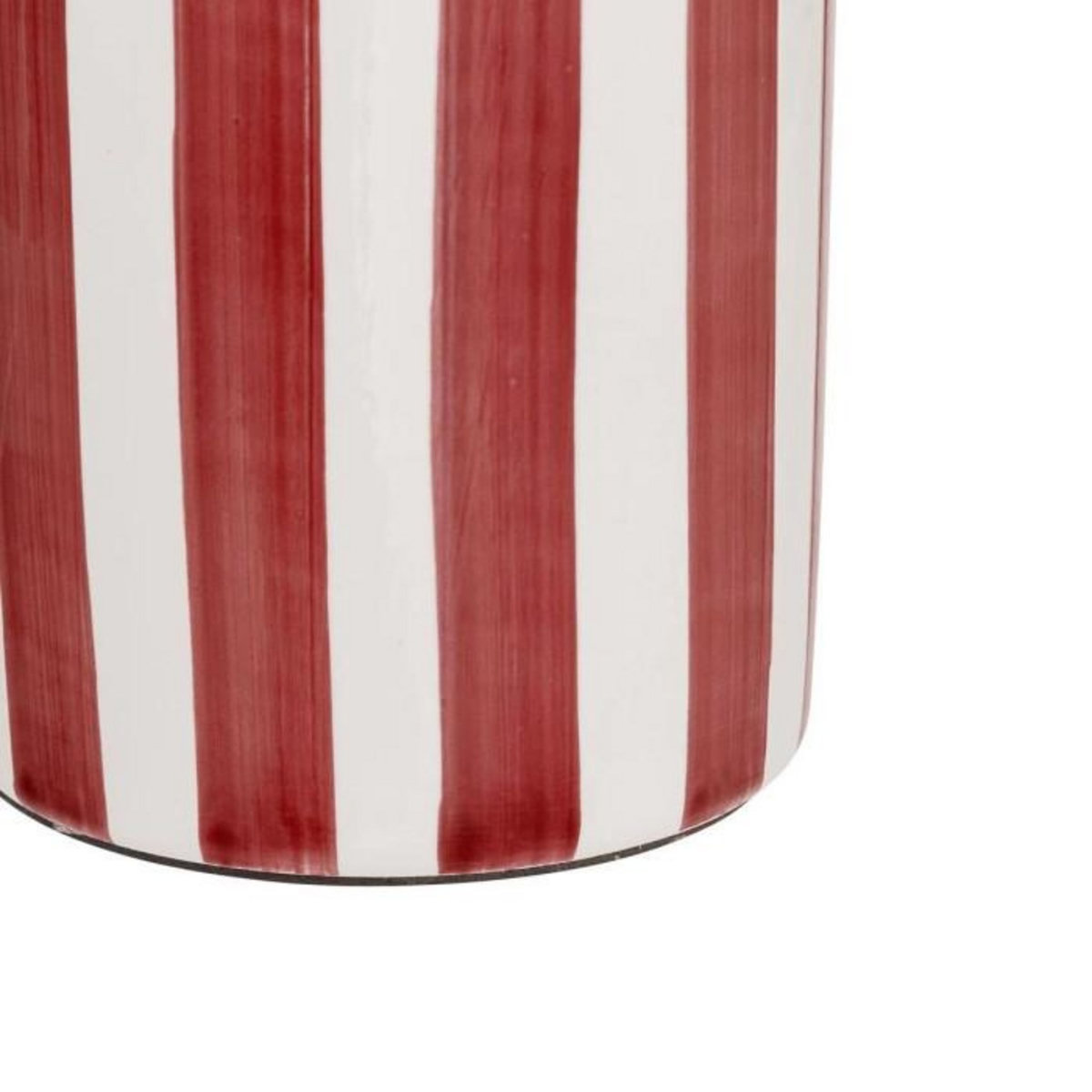 ATMOSPHERA Lampe à Poser en Céramique  Frida  47cm Rouge Grenat