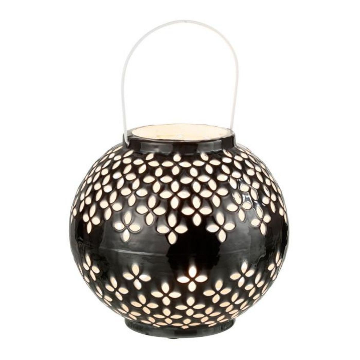 Paris Prix Lanterne Ronde Métal  Sévilla  19cm Noir