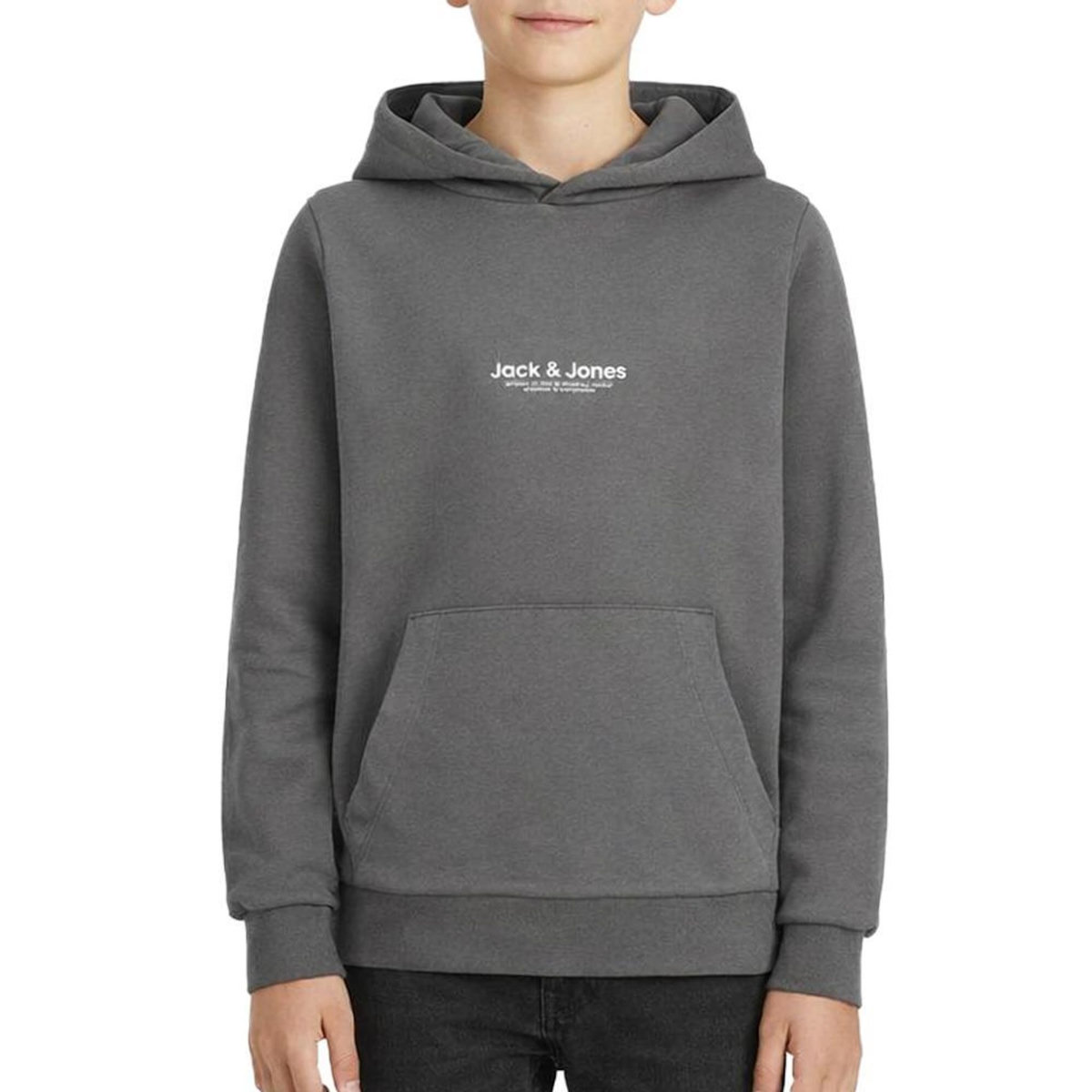 Jack & Jones Sweat Gris Foncé Garçon Jack & Jones Vesterbro
