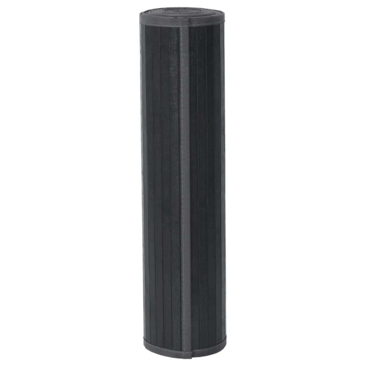 VIDAXL Tapis rectangulaire gris 70x1000 cm bambou