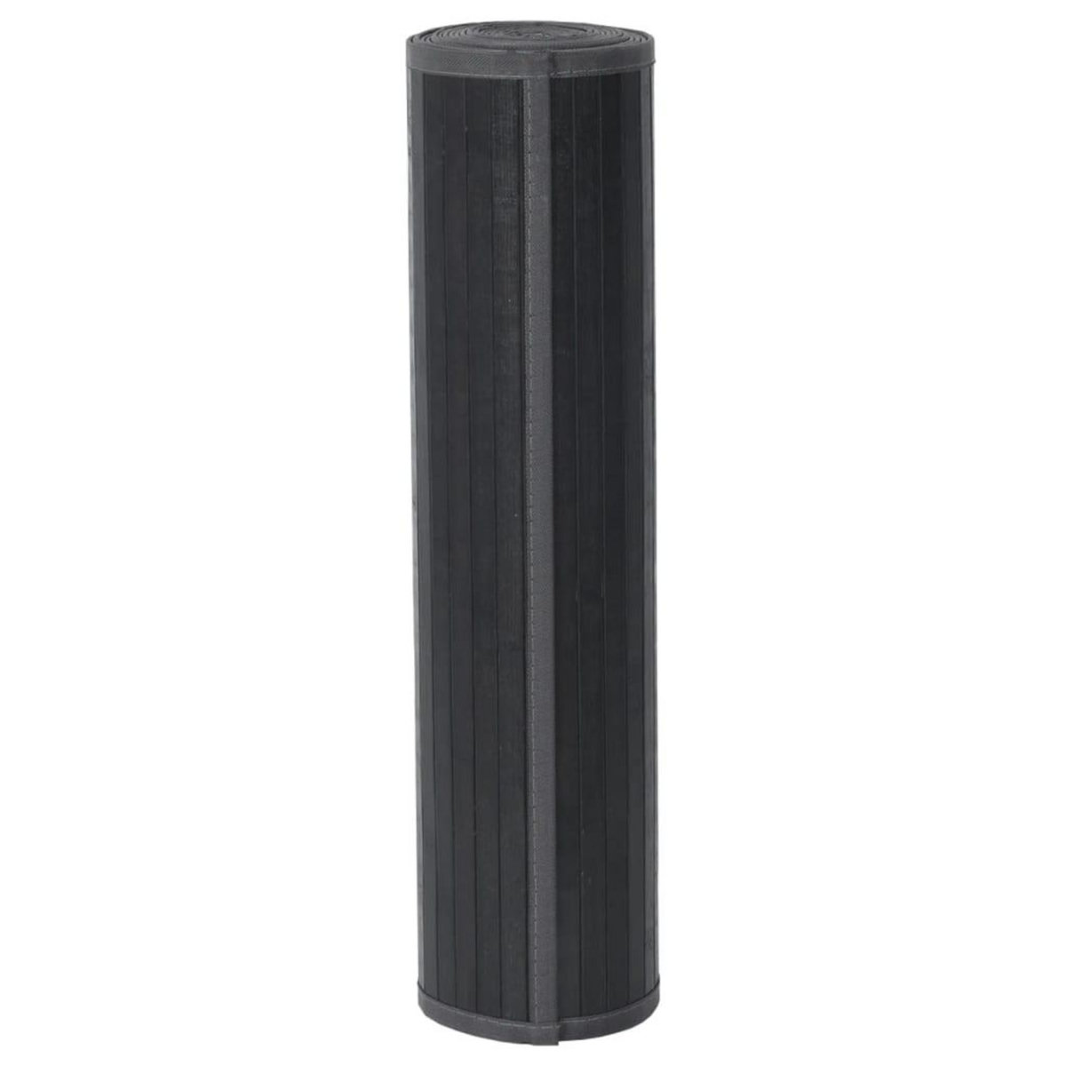 VIDAXL Tapis rectangulaire gris 70x1000 cm bambou