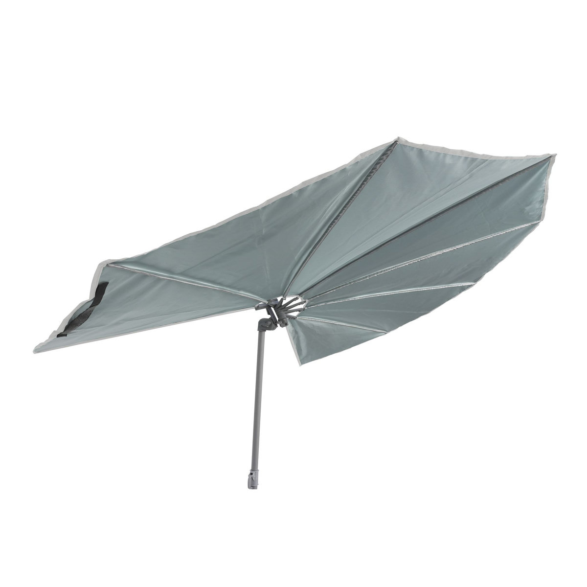 Clic Clac des Plages Parasol déporté gris diam 180 cm Clic Clac des plages