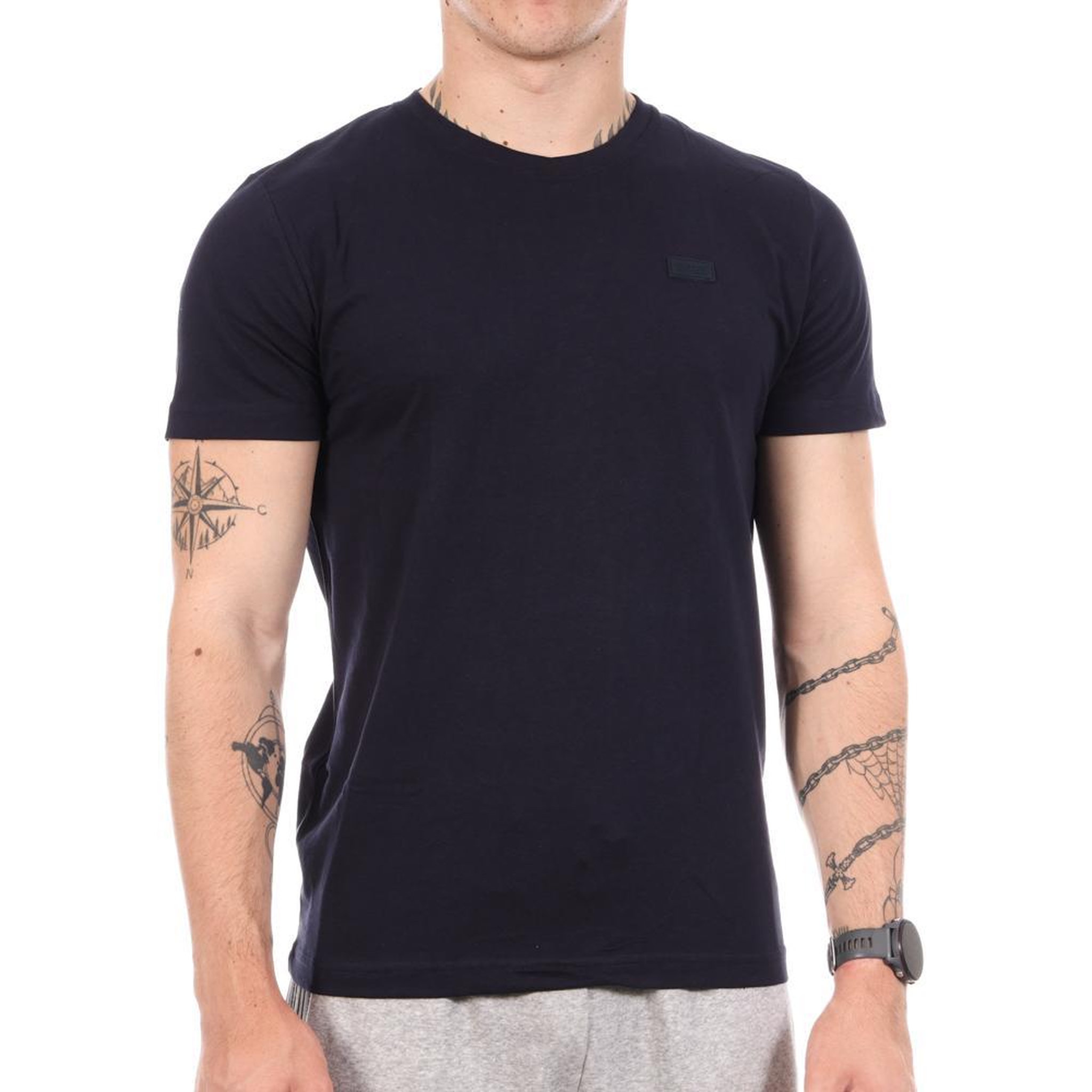 TBS T-shirt Marine Homme TBS Piere. Coloris disponibles : Bleu