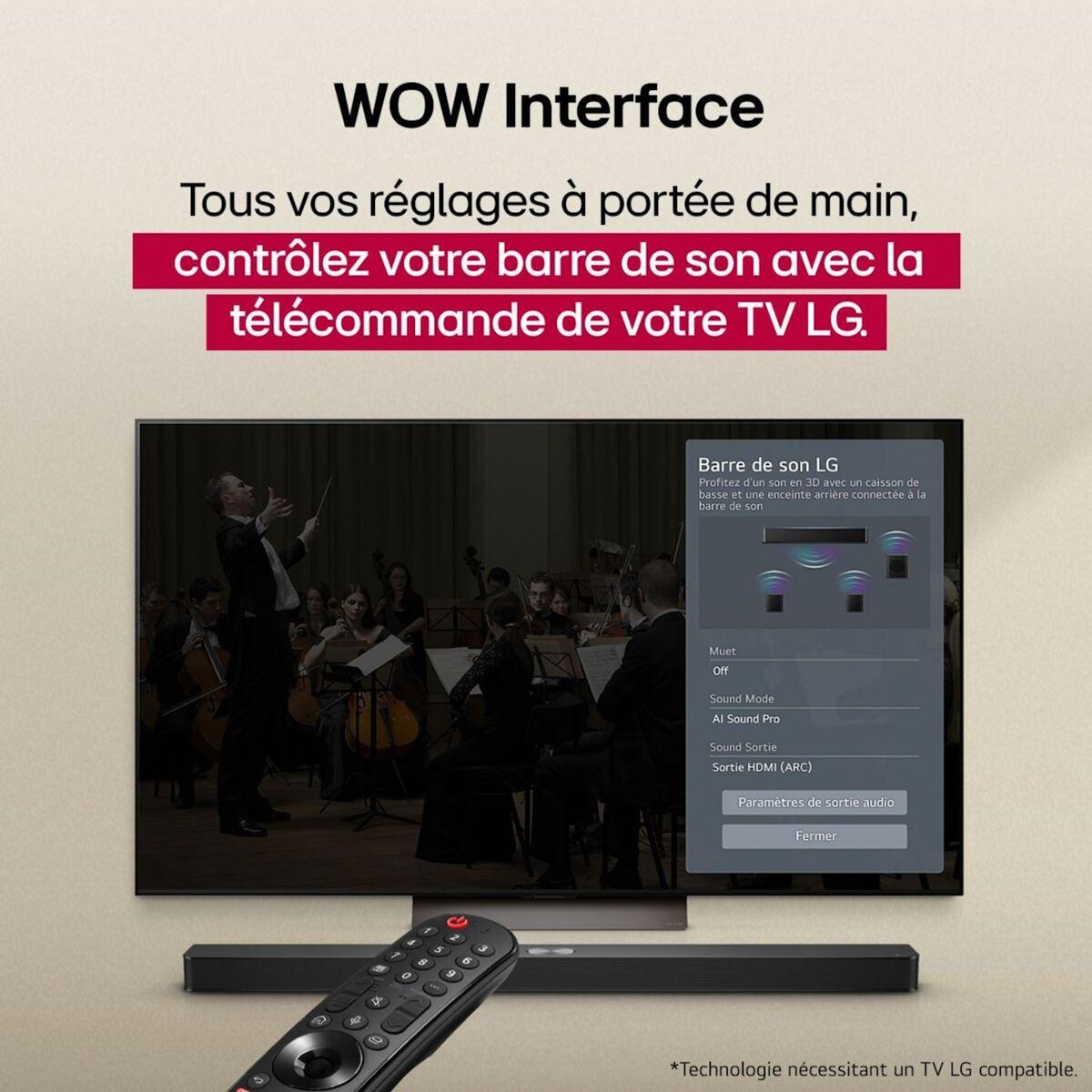 LG Barre de son S40T