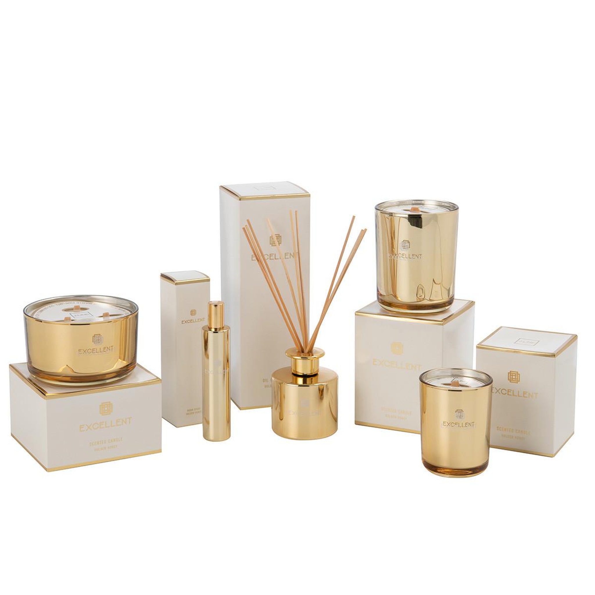 Voir la diapositive 3 : J-LINE Huile parfumée  excellent  150ml golden honey