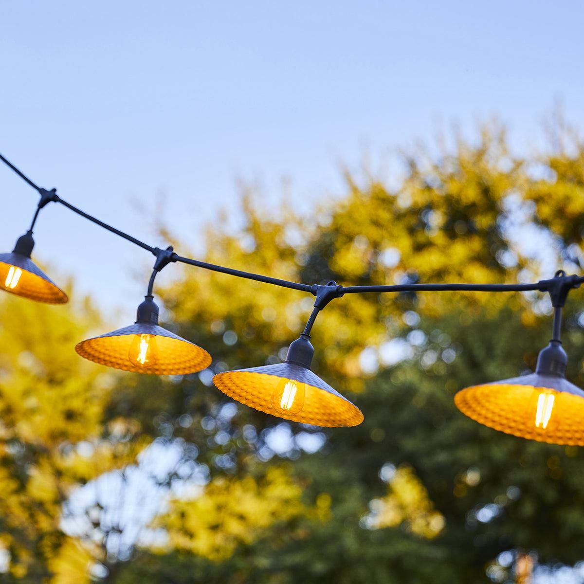 Lumisky Guirlande lumineuse VINTY Noir Acier 6M