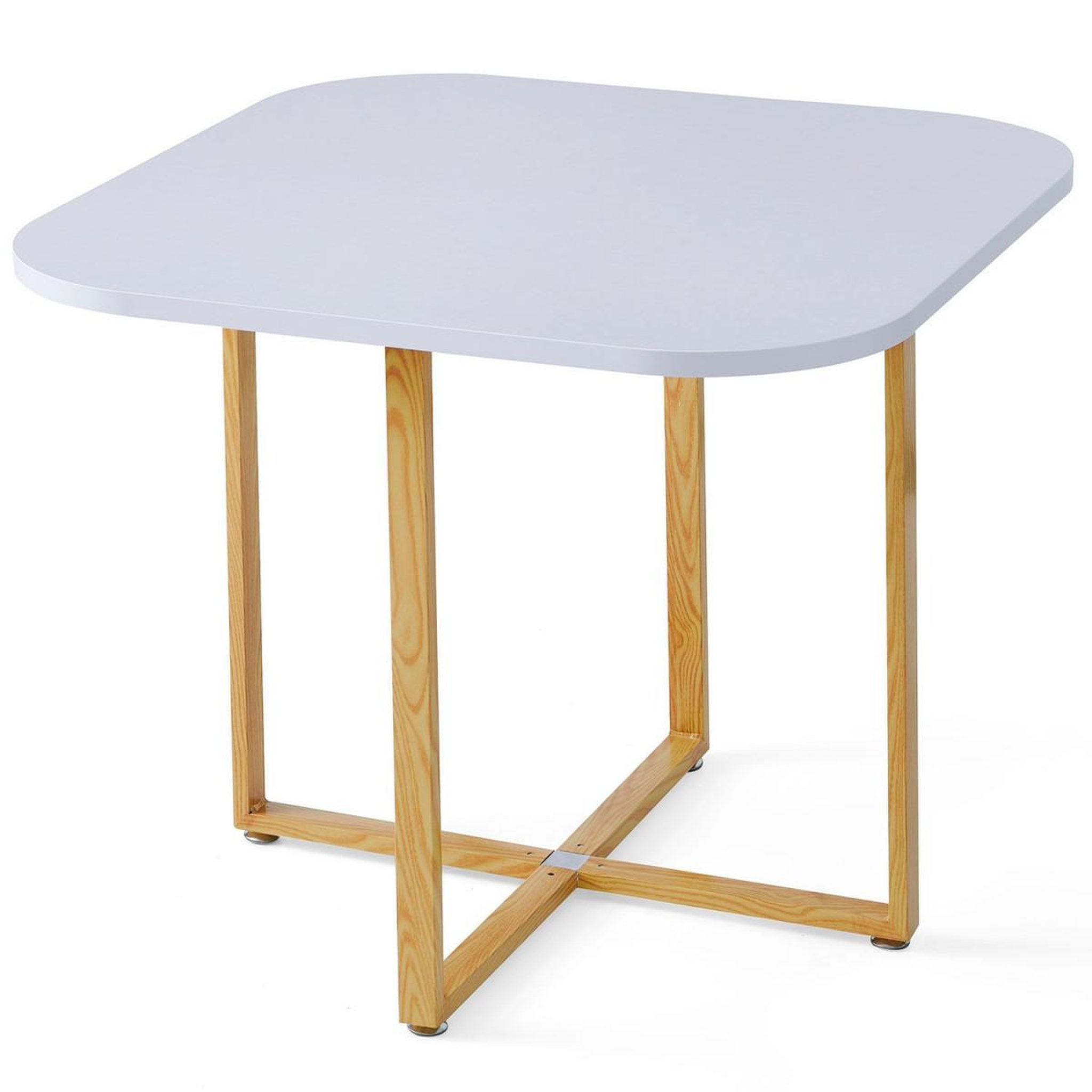 Voir la diapositive 4 : Paris Prix Ensemble Table de Repas & 4 Chaises Design  Norway  Blanc