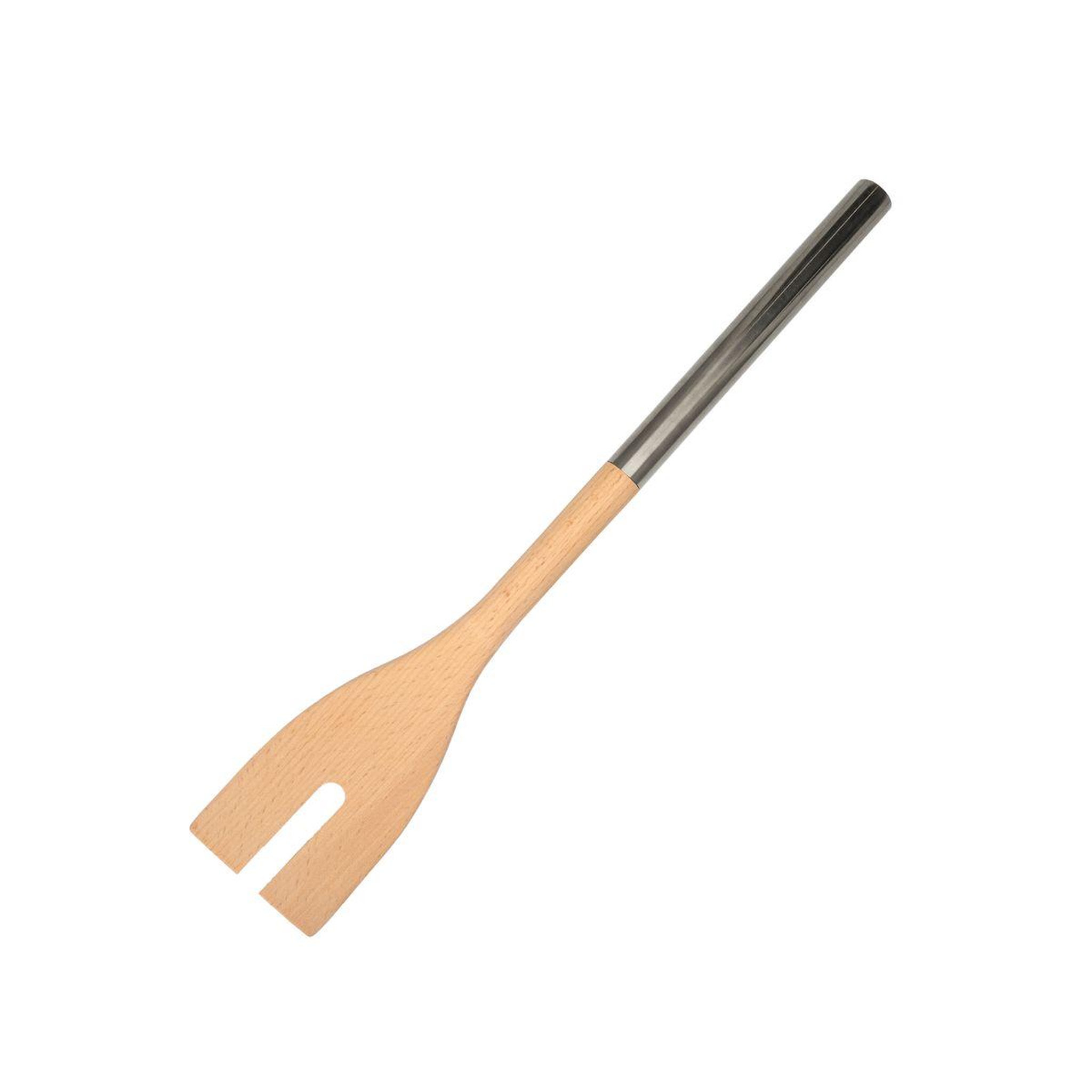 Fackelmann Fourchette à salade verte en bois 34 cm Fackelmann Boissellerie