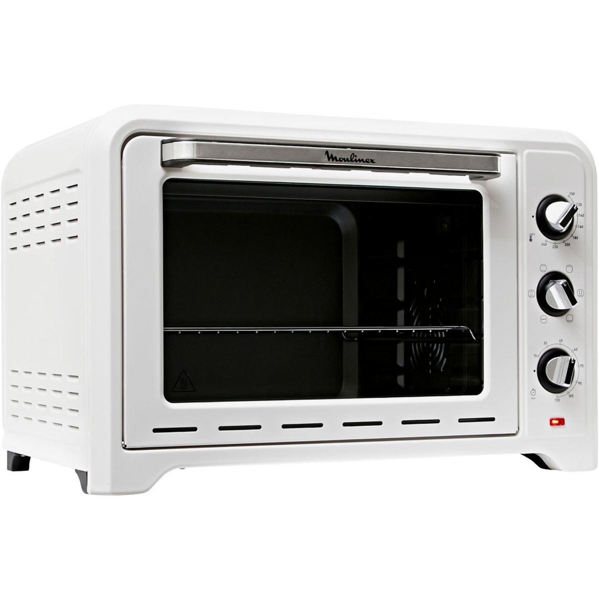 Voir la diapositive 2 : MOULINEX Four multifonction 39l 2000w blanc - ox484100