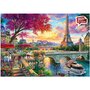 PERRE / ANATOLIAN Puzzle 3000 pièces : Paris en fleurs