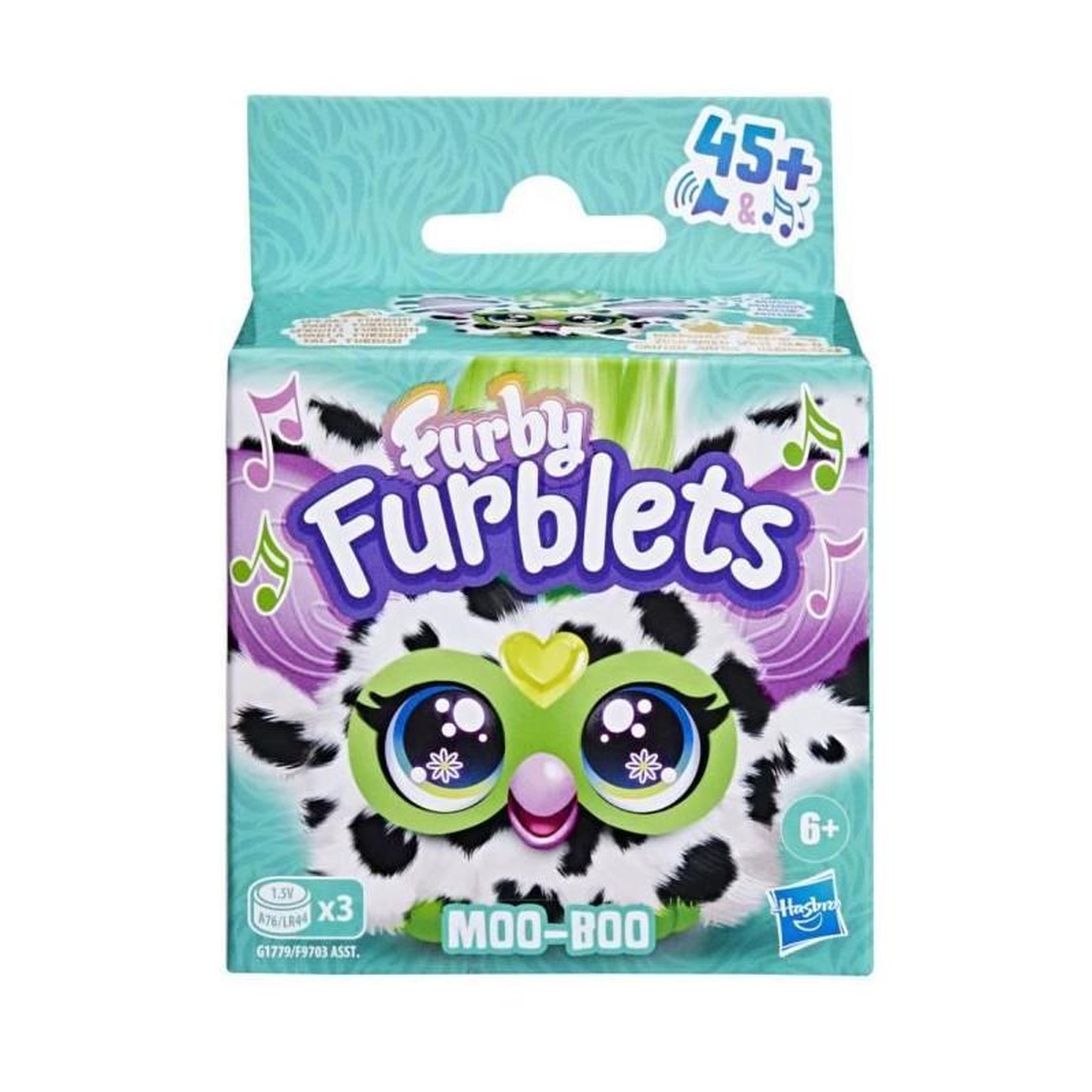 Voir la diapositive 6 : HASBRO Furby Furblets Moo-Boo, Mini peluche électronique pour filles et garçons, plus de 45 sons, a partir de 6 ans, série 4, Hasbro