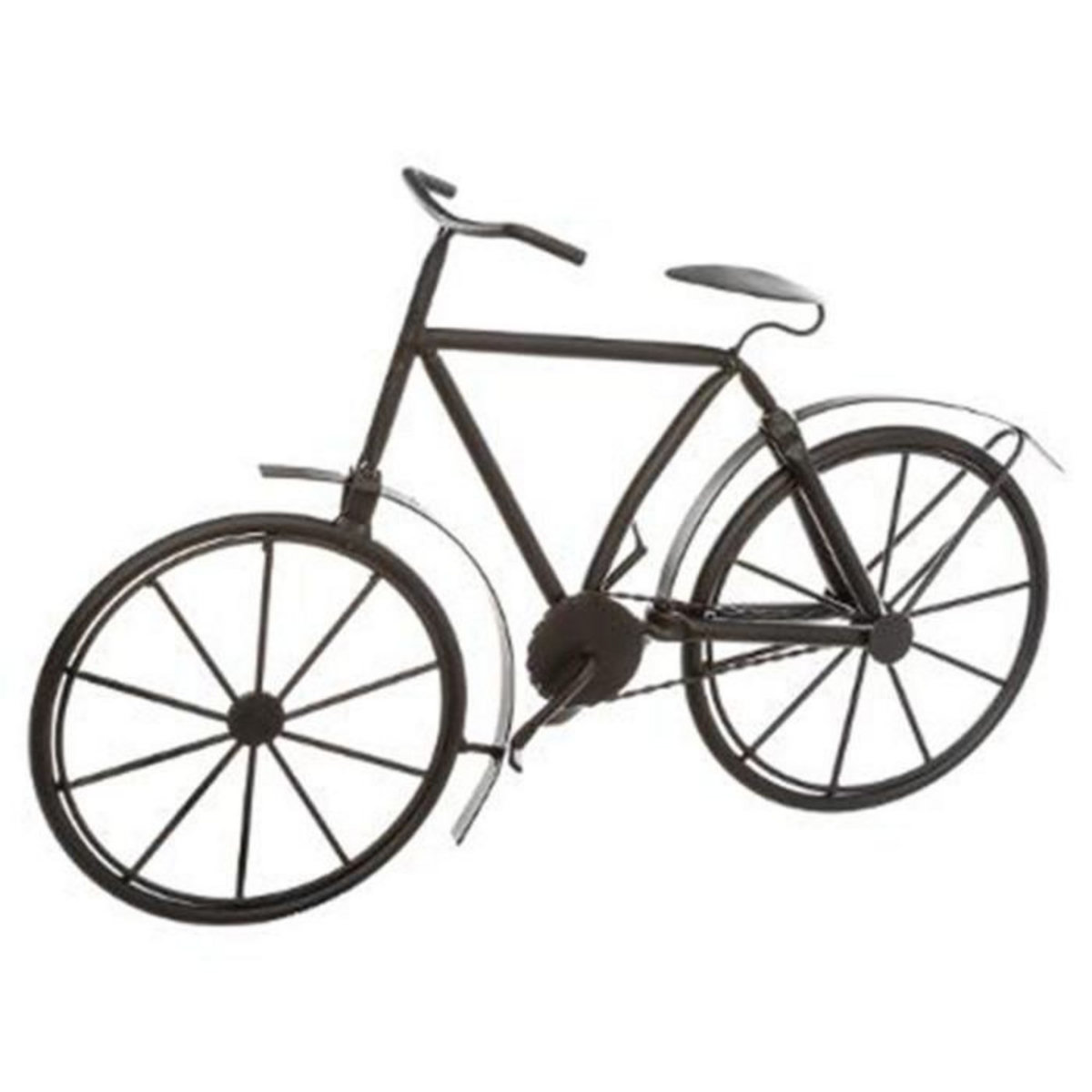 ATMOSPHERA Vélo Déco en Métal  Bicyclette  27cm Noir