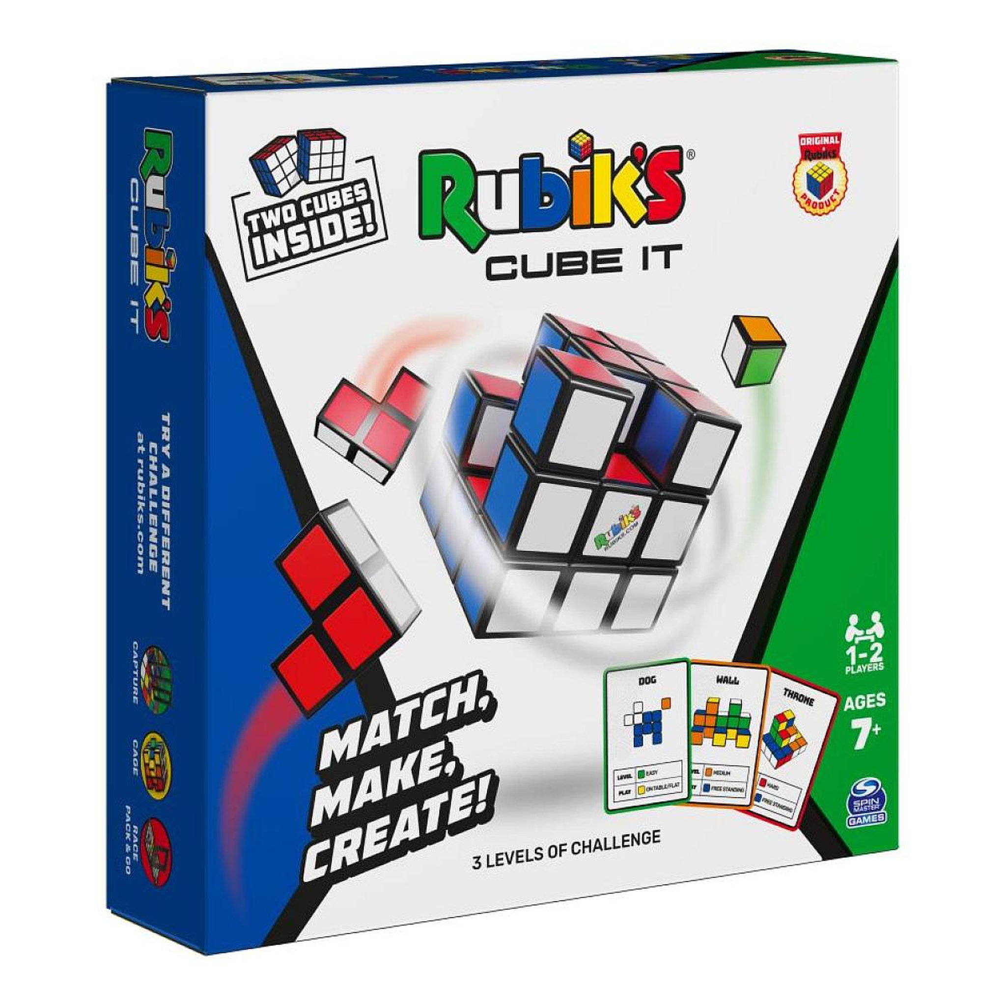 Voir la diapositive 1 : Asmodee Rubik's cube it jeu de logique