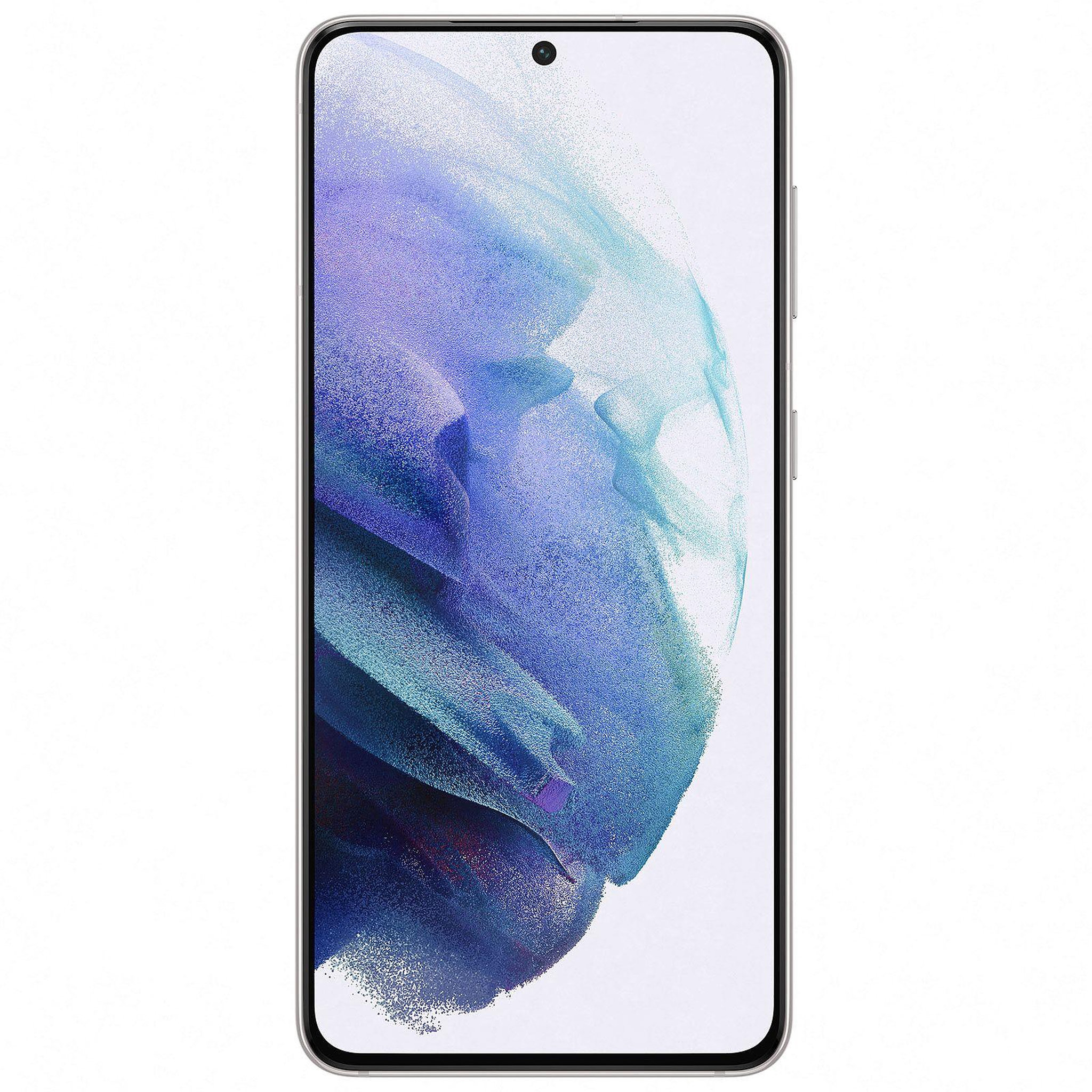 Voir la diapositive 2 : Samsung Galaxy S21 5G (Dual Sim) Reconditionné 256 Go - Grade A - Blanc