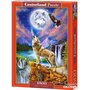 Castorland Puzzle 1500 pièces : Loup dans la nuit