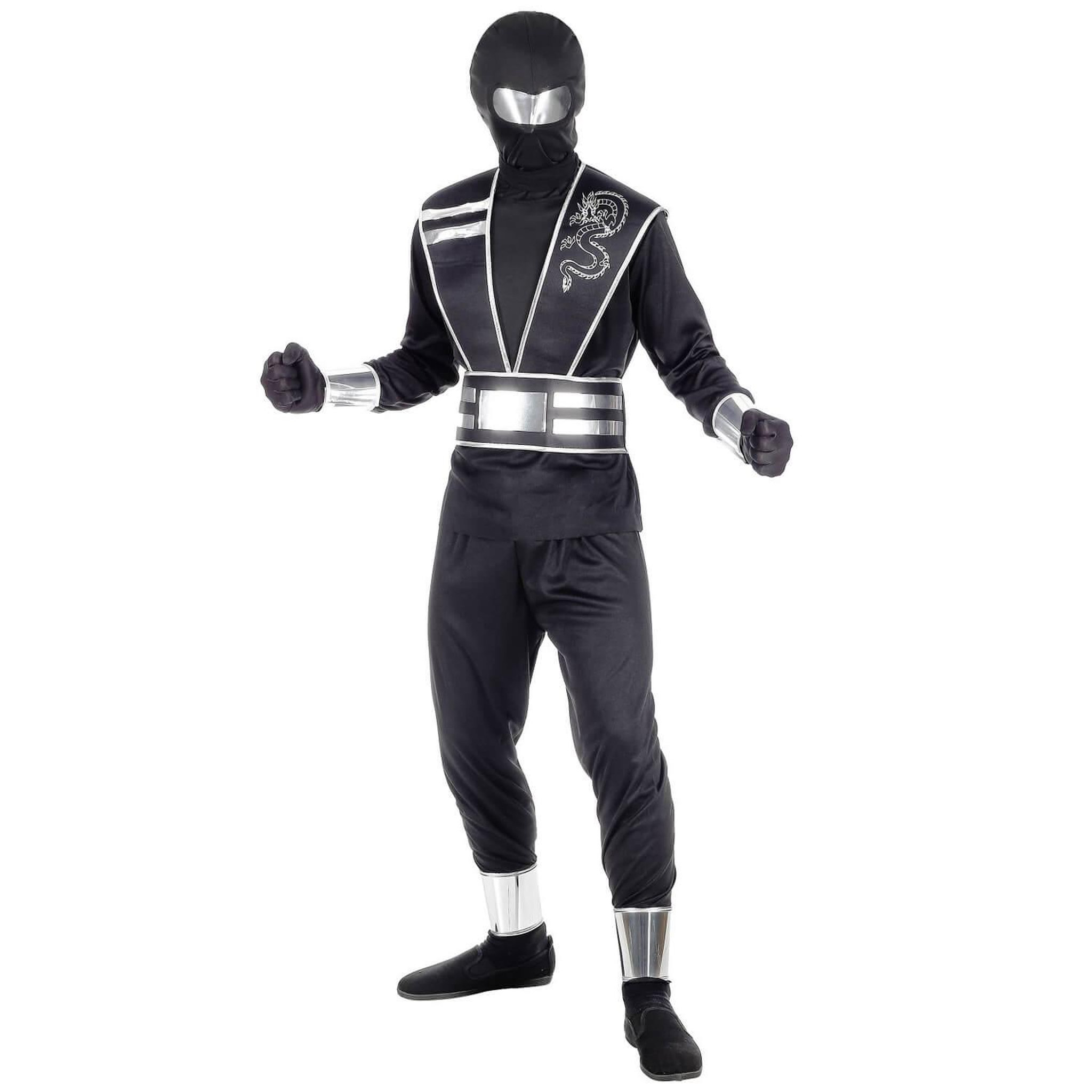 WIDMANN Déguisement Mirror Ninja - Garçon - 8/10 ans (128 à 140 cm)