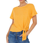 Vero Moda T-Shirt Orange Femme Vero Moda Marijune. Coloris disponibles : Orange