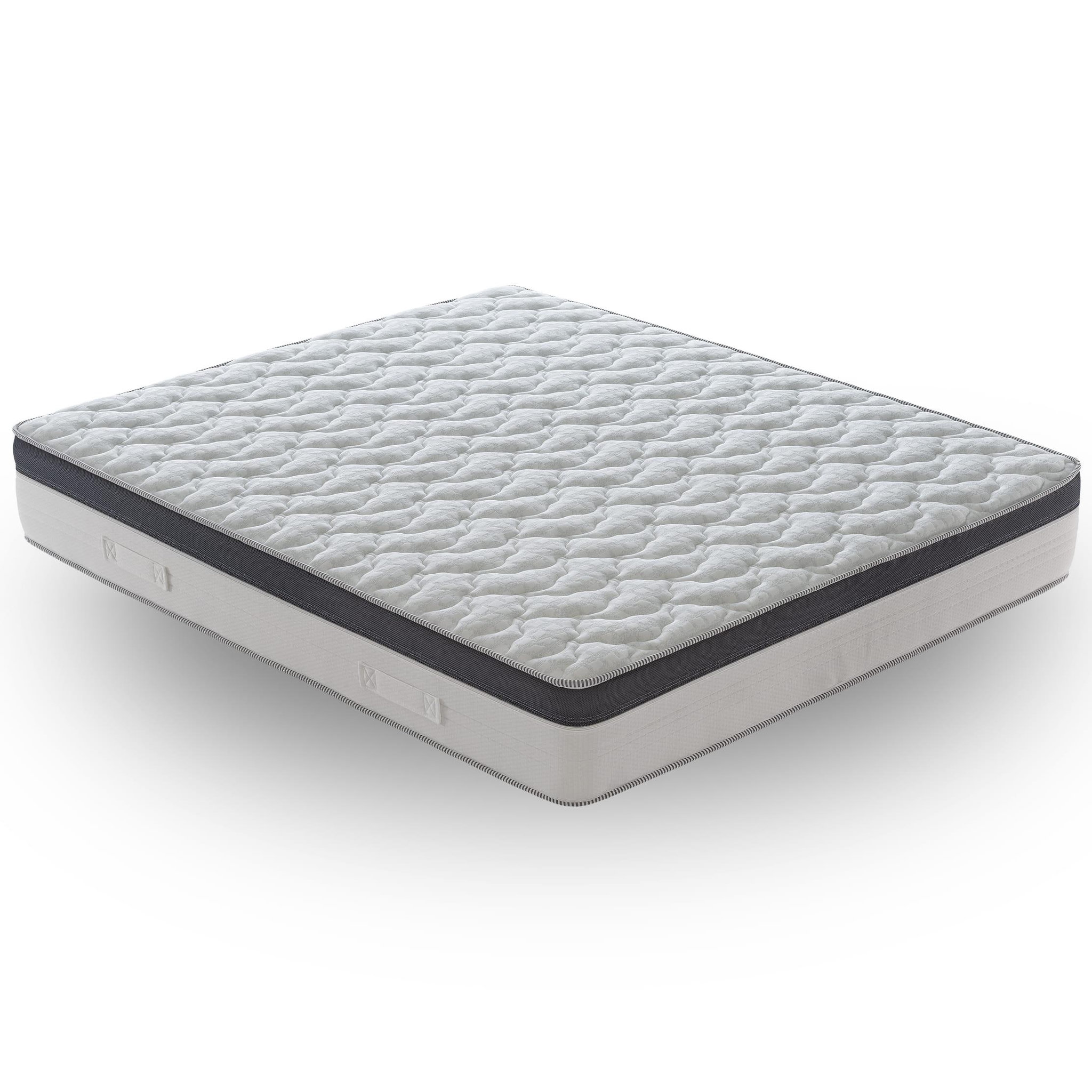 Voir la diapositive 2 : ILOVESLEEP Matelas Ressorts Ensachés POSITANO - Accueil Mémoire De Forme - Epaisseur 28 Cm
