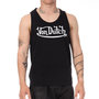 Voir la diapositive 1 : VON DUTCH Débardeur Noir Homme Von Dutch Poitrine