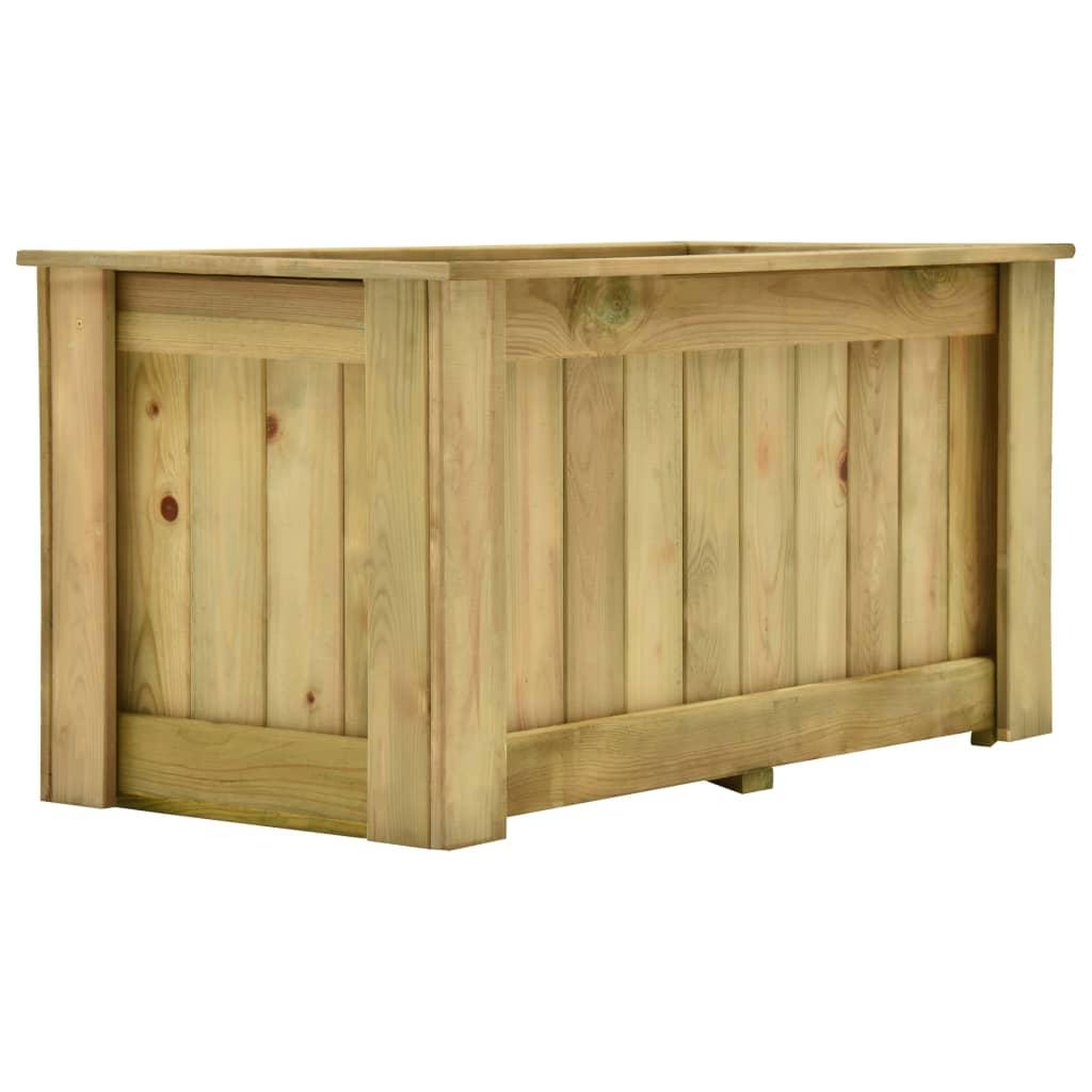 Voir la diapositive 1 : VIDAXL Jardiniere surelevee 100x50x50 cm Bois de pin impregne
