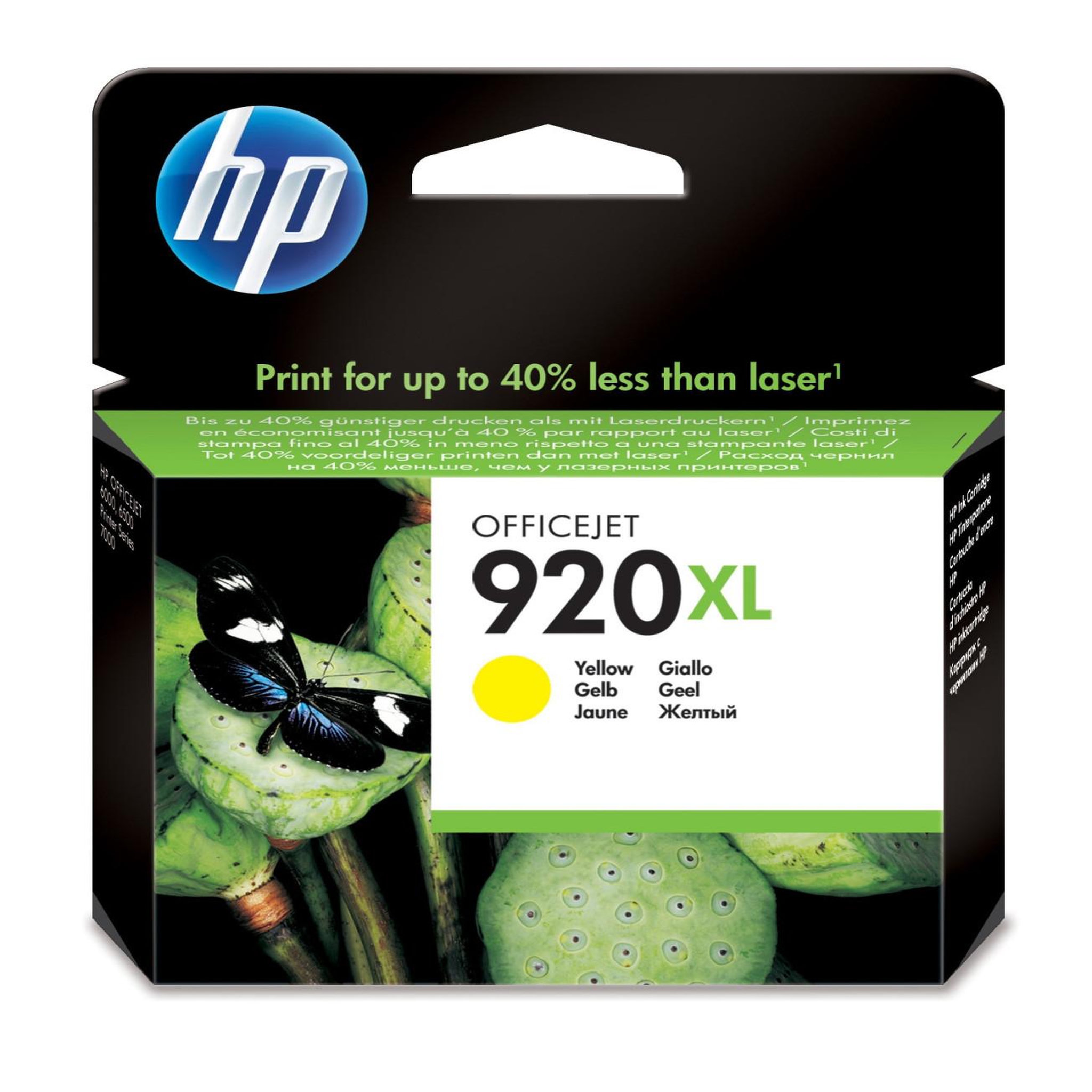 HP Hp 920xl cartouche d'encre jaune grande capacité authentique