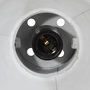 Voir la diapositive 5 : VIDAXL Lampe murale 25 W bleu delave 96x15x20 cm E27