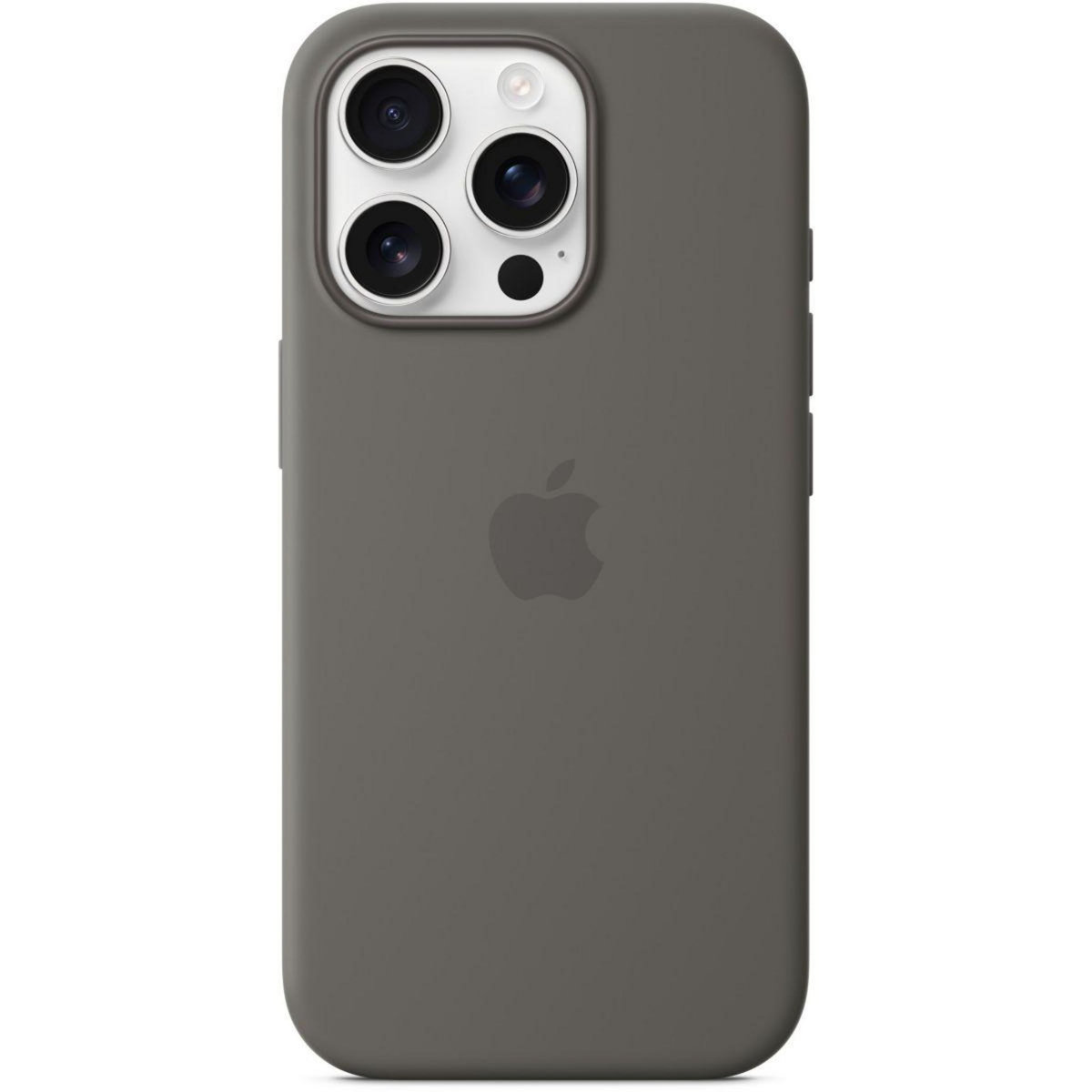 APPLE Coque iPhone 16 Pro MagSafe Gris minéral