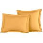Voir la diapositive 2 : Sensei Maison Lot de 2 taies d'oreiller en percale de coton SOFT PERCALE
