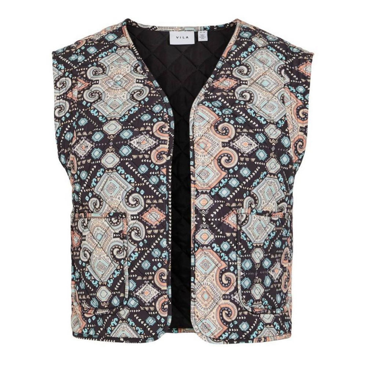 Vila Gilet  à motif Femme Vila Vietra Quilted
