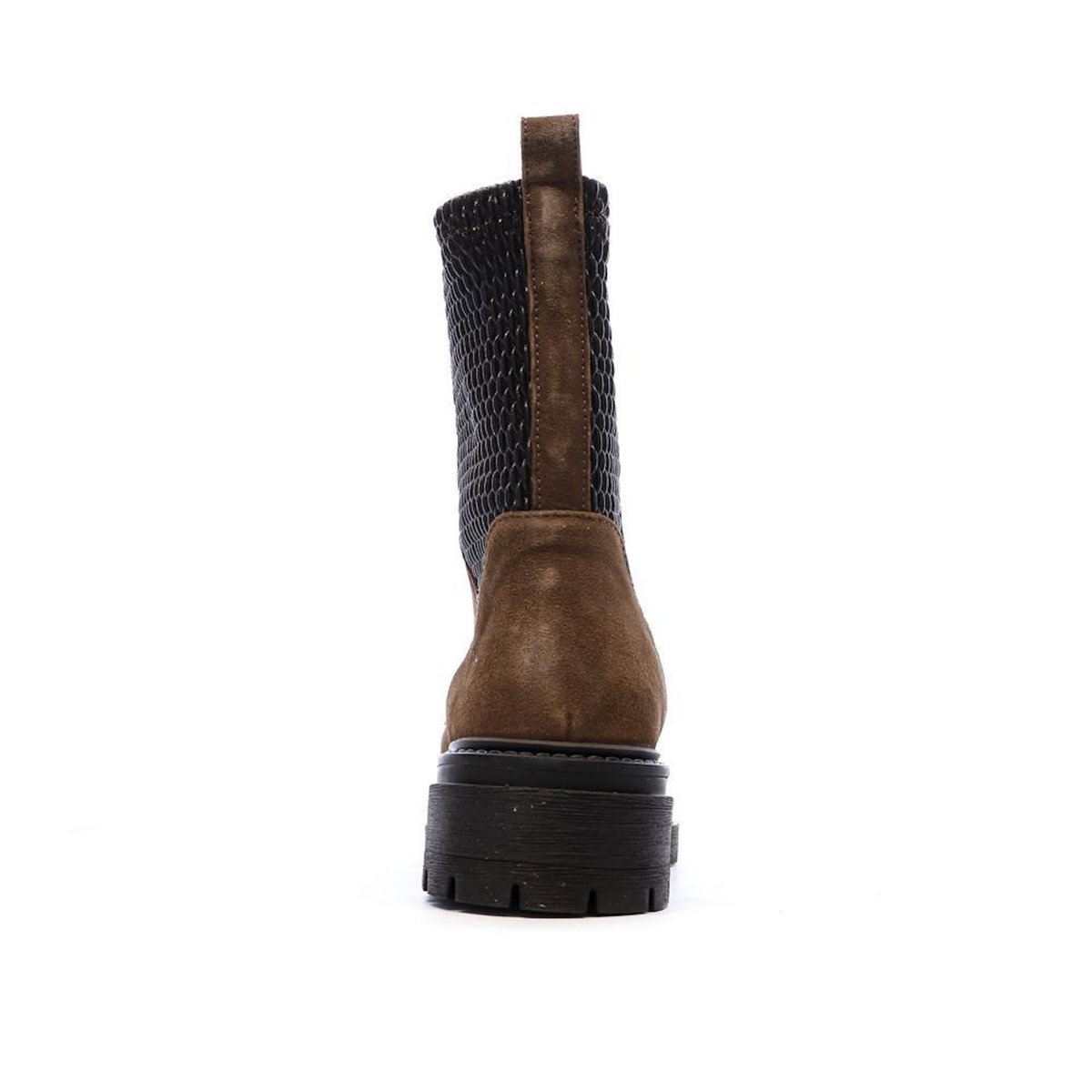 GEOX Bottines Marron/Noir Femme Geox Iridea