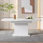 Voir la diapositive 2 : MERAX Table à Manger 110(130) X 70 X 75cm Extensible Avec Rangement