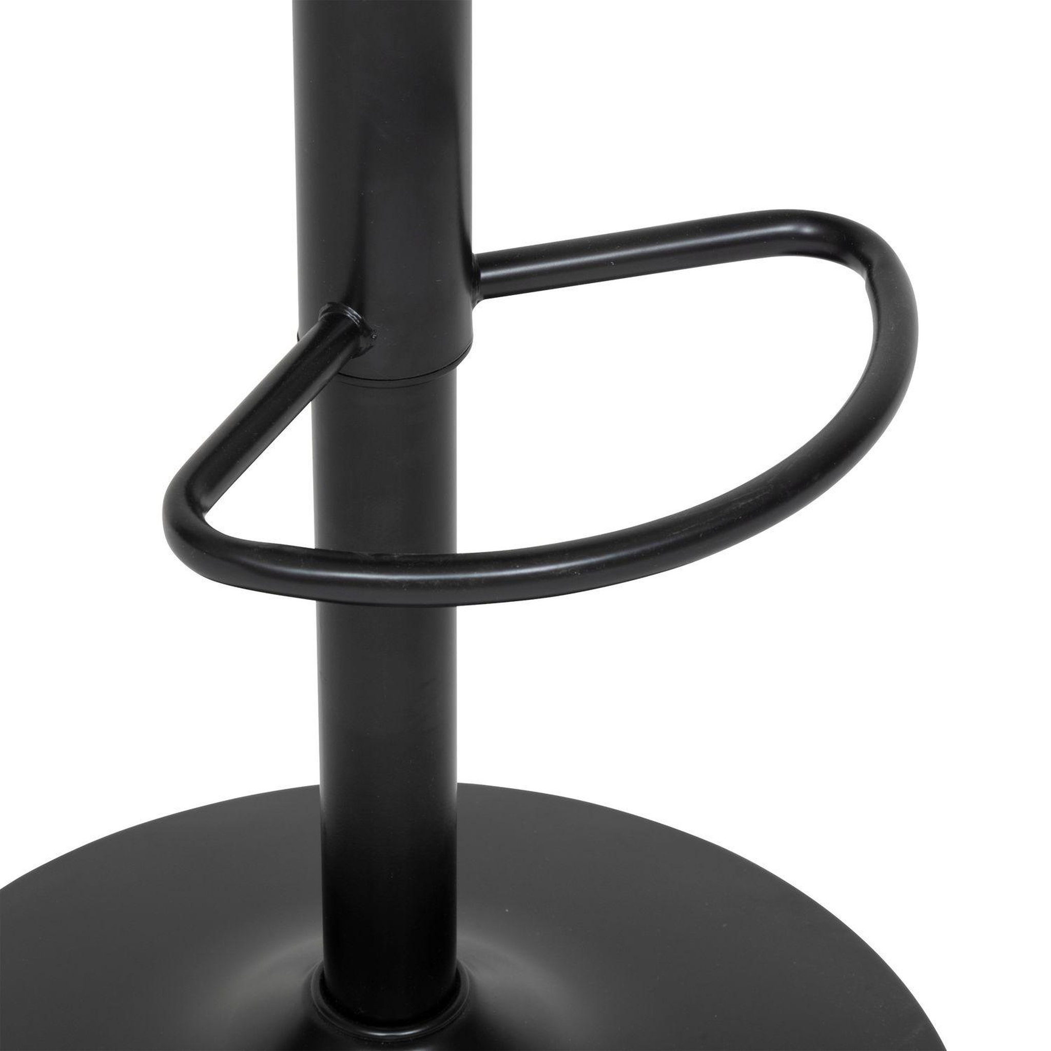 Voir la diapositive 5 : TOILINUX Lot de 2 chaises de bar en tissu SACHA