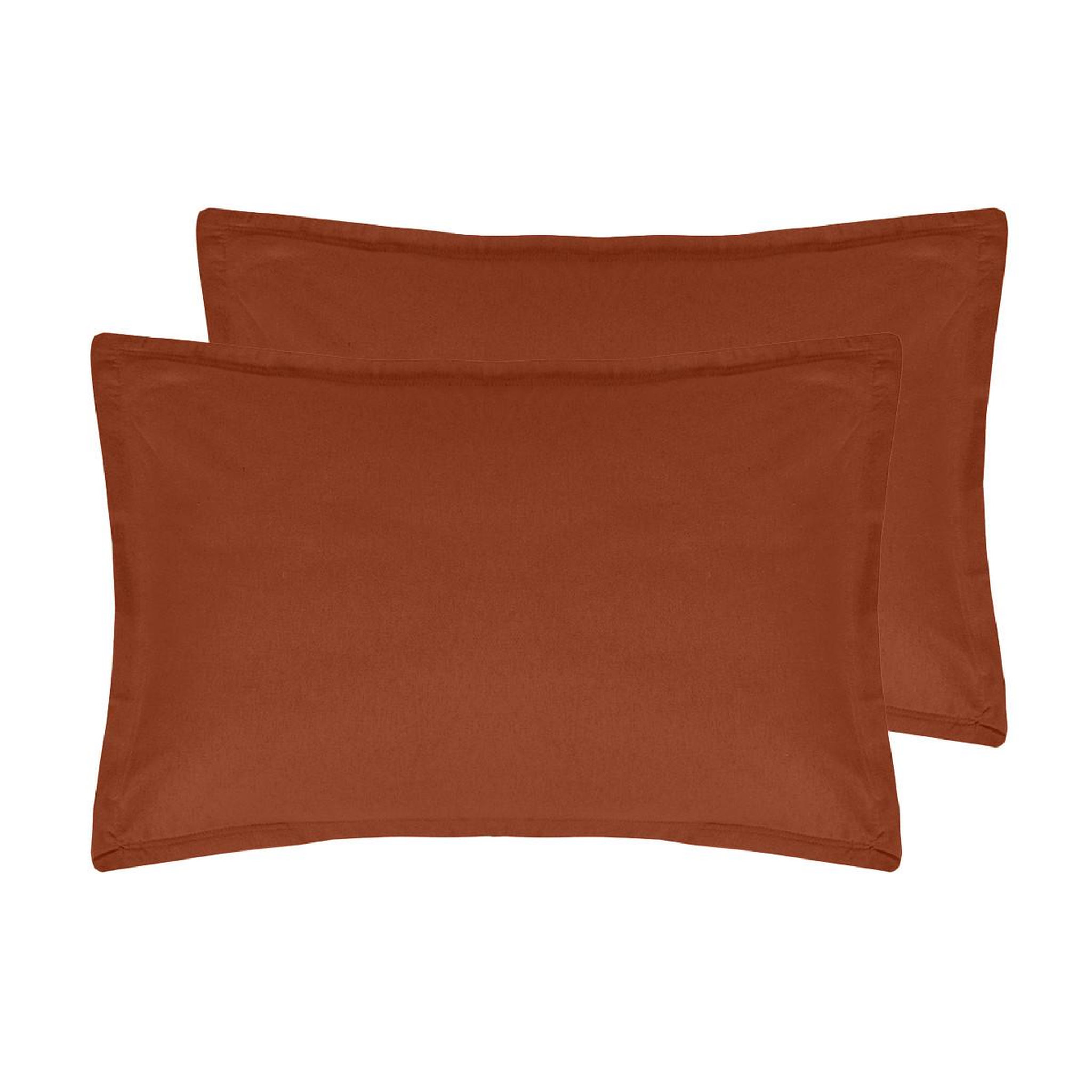 Voir la diapositive 1 : Sensei Maison Lot de 2 taies d'oreiller en flanelle de coton KLAPPEN