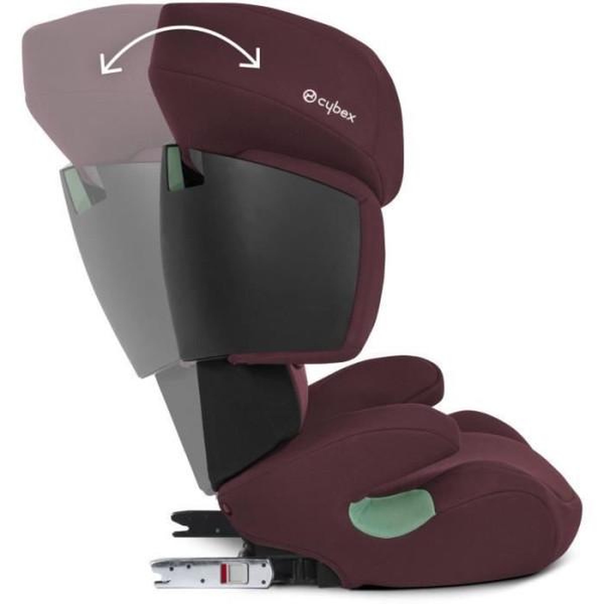 Voir la diapositive 3 : CYBEX Siege auto CBX by CYBEX SOLUTION X I-FIX 3 a 12 ans - Groupe 2/3 - 100 a 150 cm Red | red
