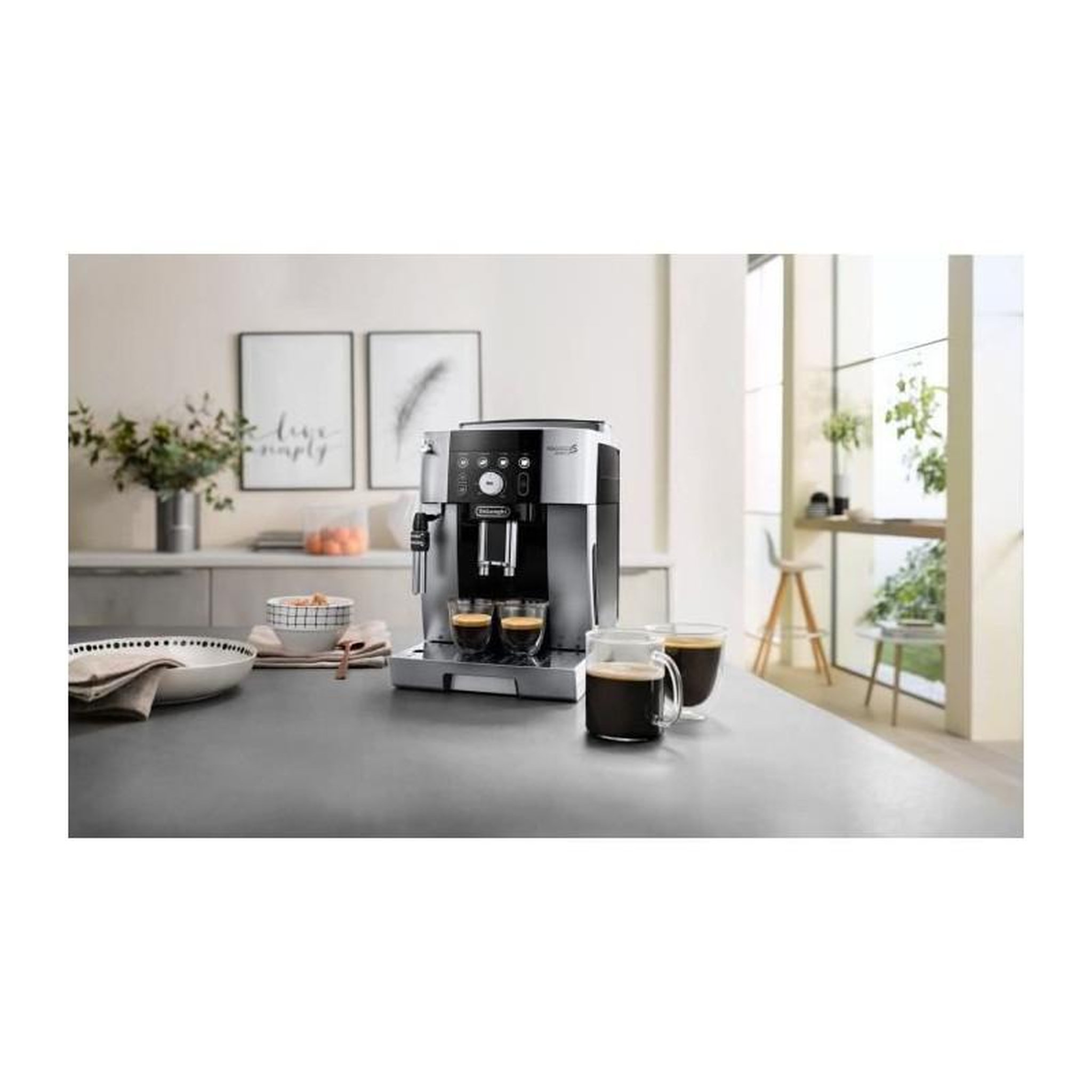 Voir la diapositive 5 : DELONGHI Machine a expresso broyeur DELONGHI - Magnifica S Smart - inox