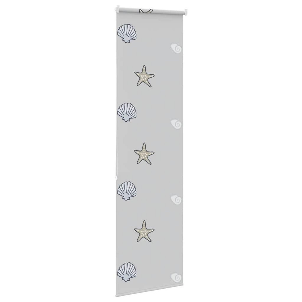 VIDAXL Store enrouleur de douche 80x240 cm largeur du tissu 76 cm